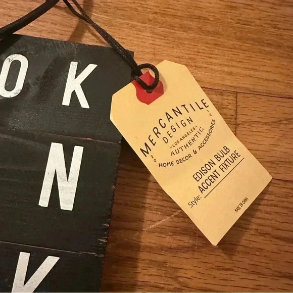 New Edison Bulb Accent Light Fixture home decor by Mercantile Design - Picture 2 of 8